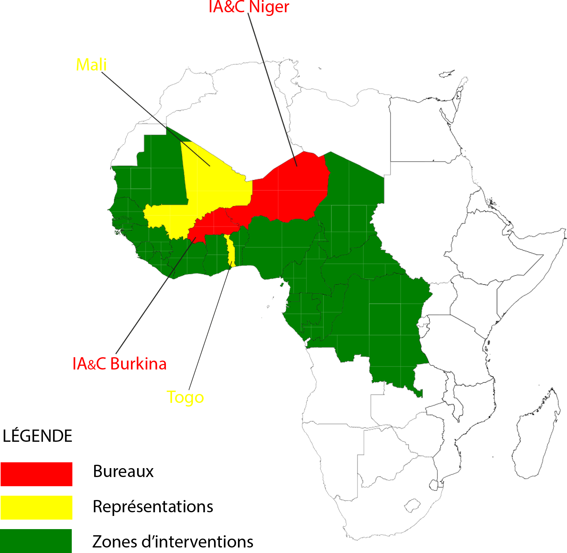 Carte afrique